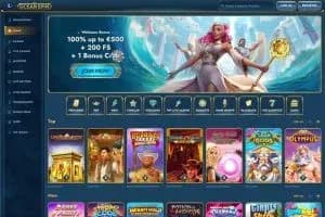 Oceanspin Casino website screenshot