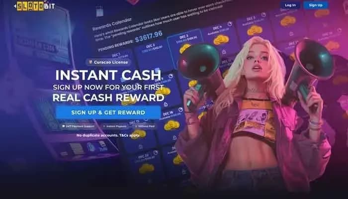 Slotobit Casino website screenshot