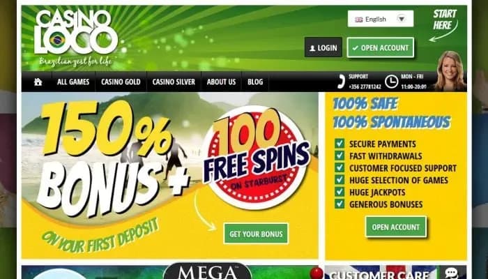 Captura del sitio web de CasinoLoco