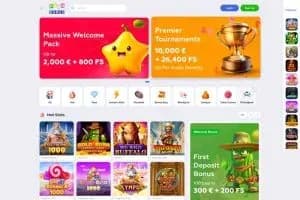 Captura del sitio web de Plangames Casino