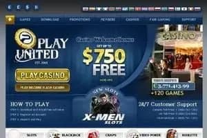 Captura del sitio web de Play United