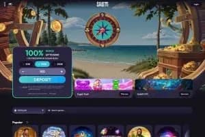 Captura del sitio web de Saletti Casino